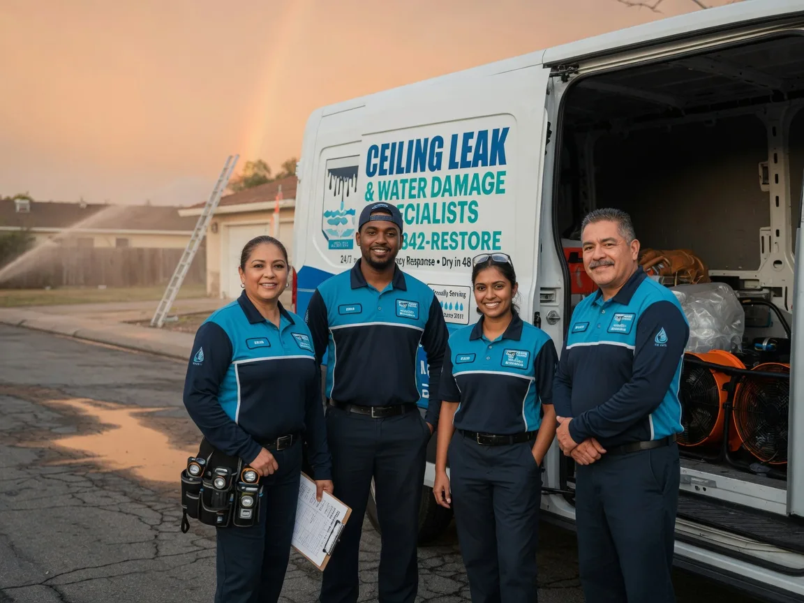 Ceiling Leak Cleanup company in Guilford, ME