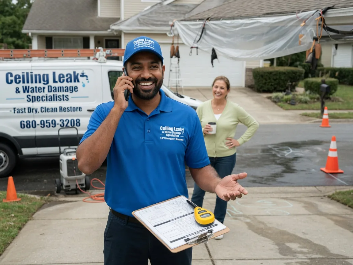 Ceiling Leak Cleanup Guilford, ME FAQs